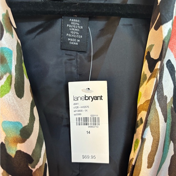 Multicolor Sleeveless Wrap Dress - Picture 2 of 2